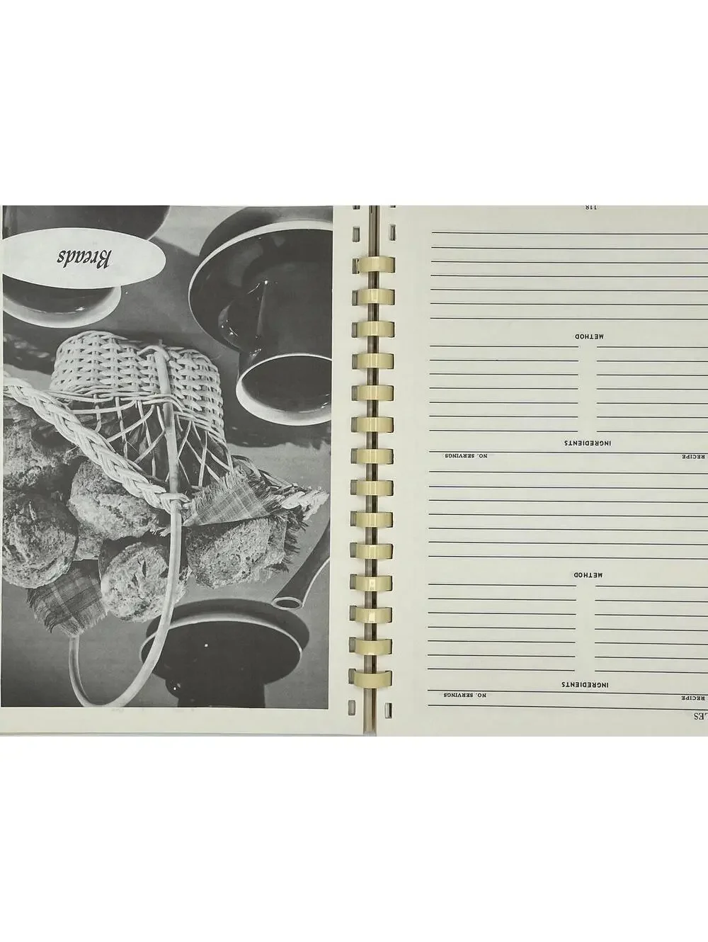 Vintage 1964 Cookbook: My Favorite Recipes, Spiral Bound Recipe Keeper